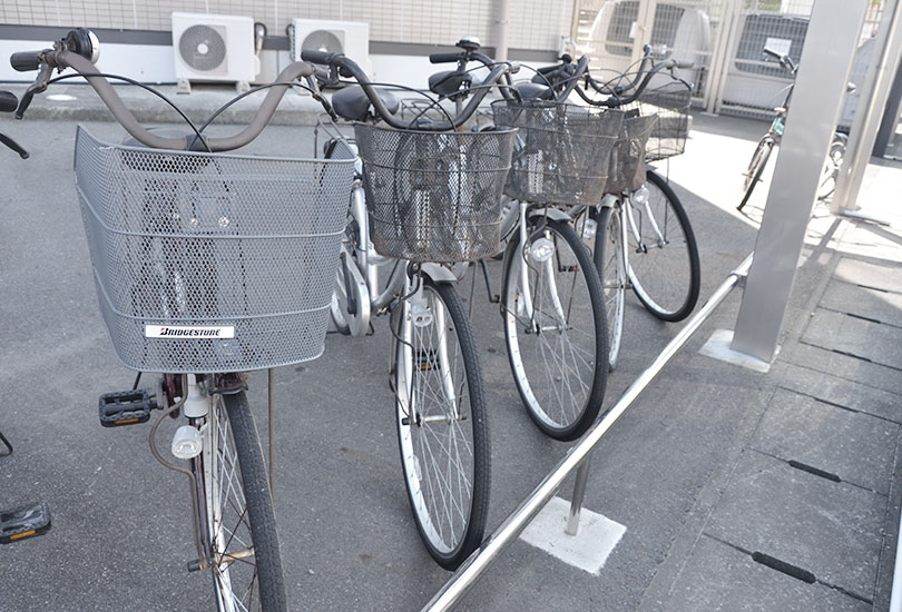 写真:レンタル自転車