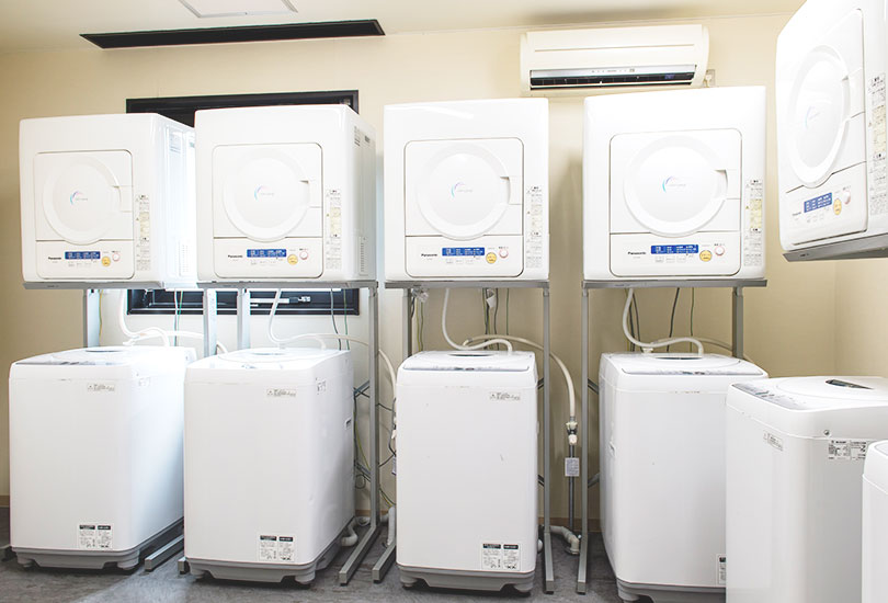 写真:ランドリーコーナー