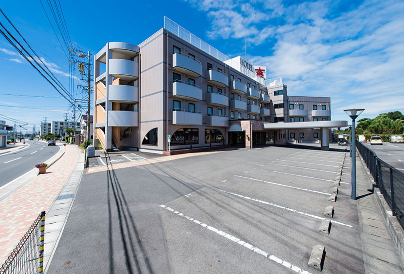 写真:無料駐車場
