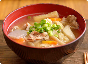 具沢山の豚汁