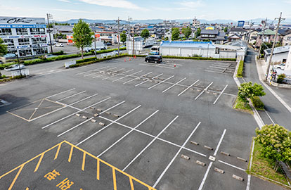 ホテル玄の駐車場