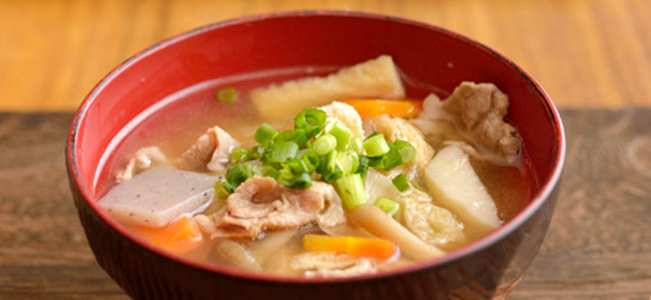 具沢山の豚汁