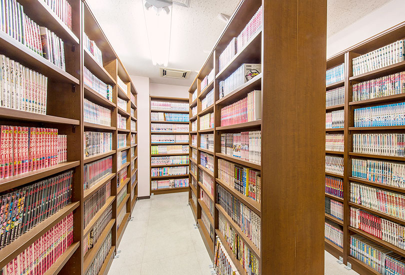 写真：マンガ図書館