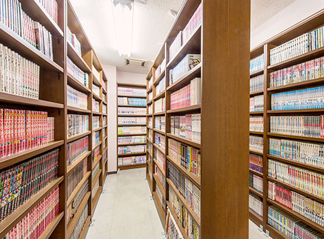 写真：漫画図書館
