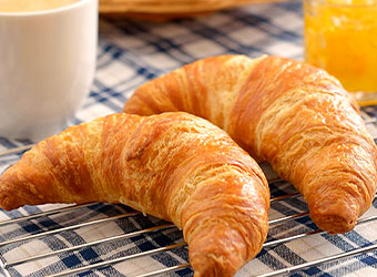 焼きたてクロワッサン
