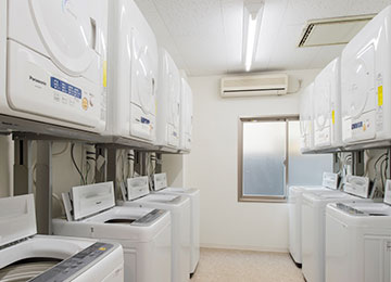写真：無料ランドリー