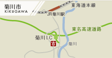菊川市 交通マップ